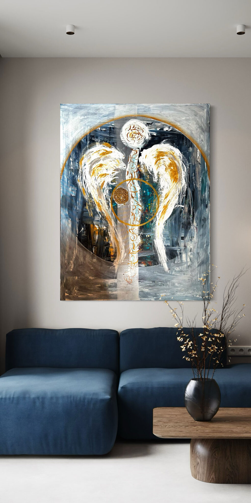 Kunstwerk Engel des Sturms