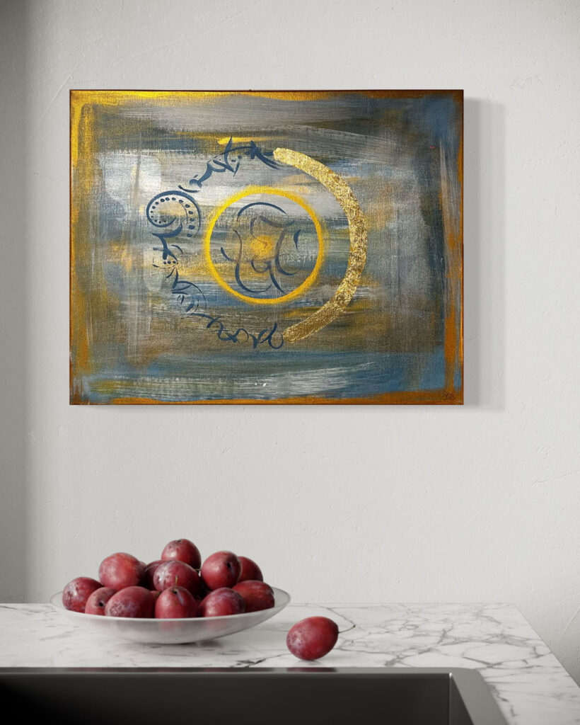 Kunstwerk Erzengel Michael